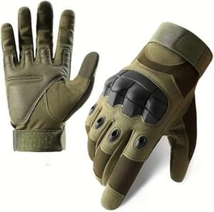 Tactical Gloves Hard Knuckle Gloves with Touchscreen Fingers Hand Gear for Hiking, Camping, Hunting, Combat, Shooting, Cycling, Motorcycle